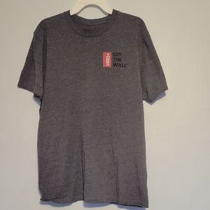 Vans Charcoal Gray Short Sleeve Tee